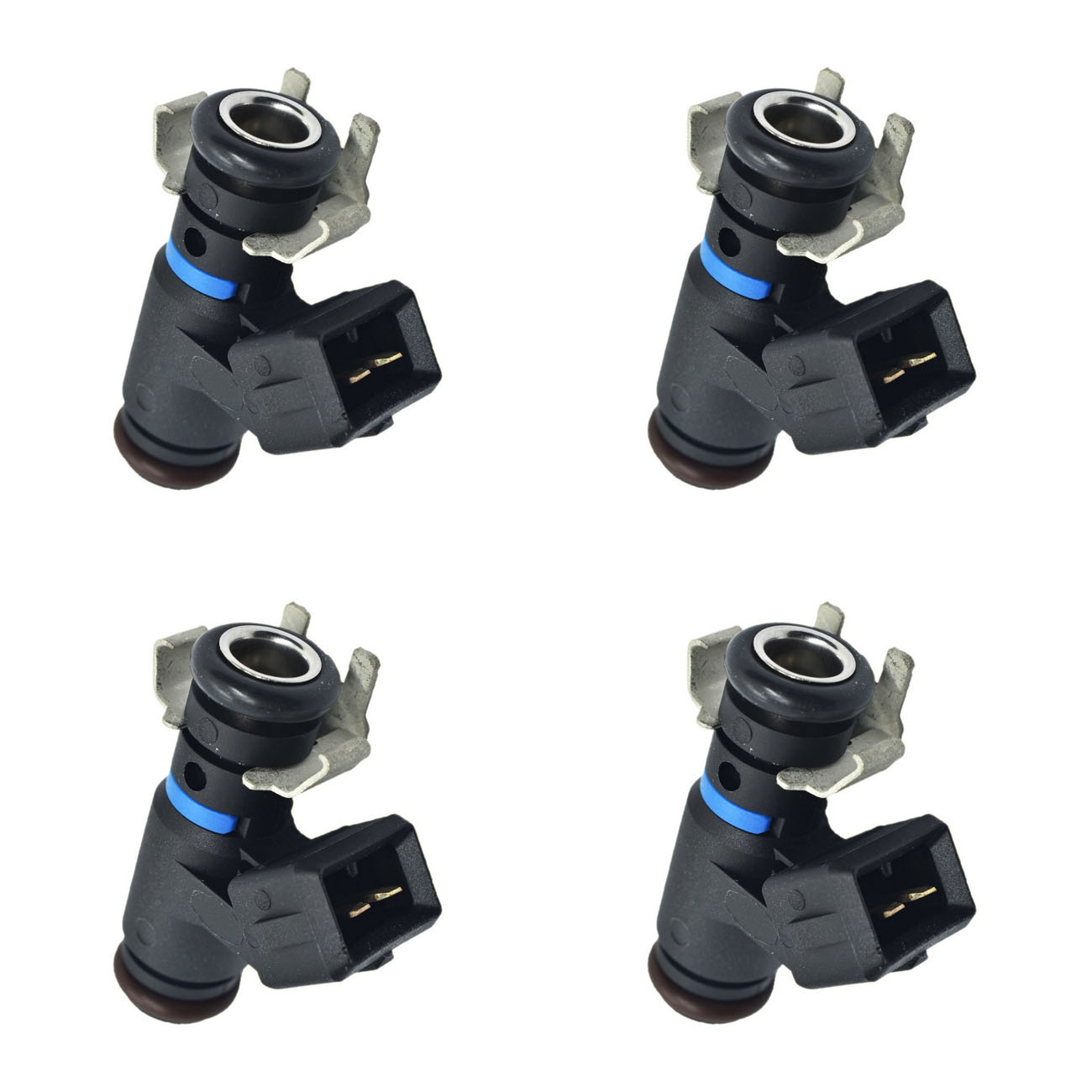 Kit 4 Inyectores Fiat Strada Punto 1.6 16v Linea 1.8 16v